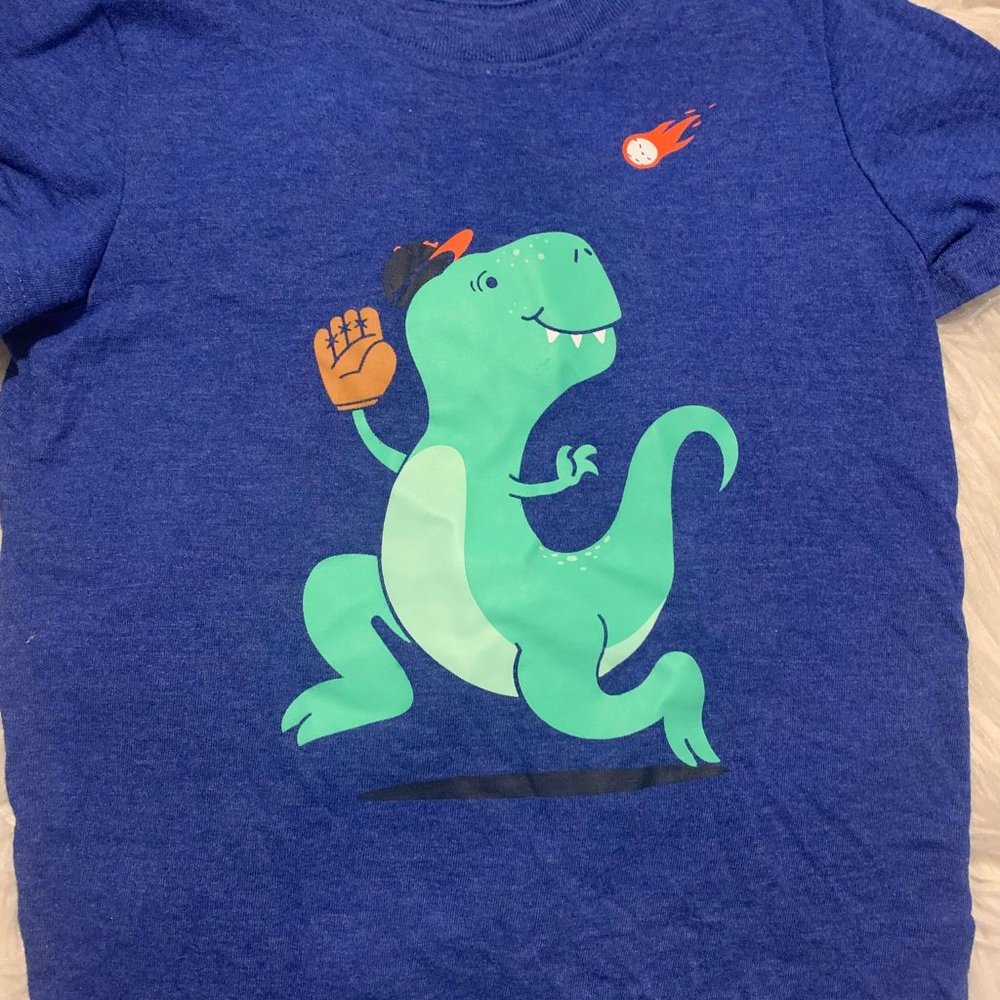little boys dino T-shirt